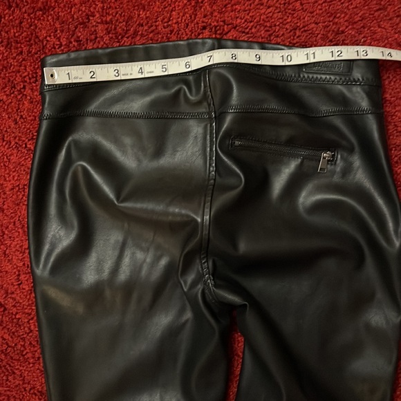 BLANKNYC pleather pants with red tripe on side like New - Picture 9 of 15